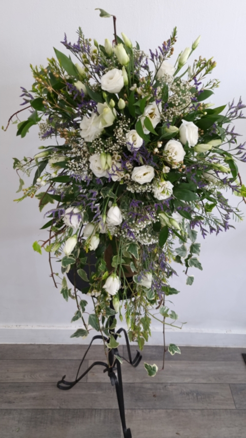 Funeral Bouquet   in bridle holder